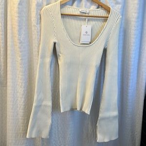 Brand New Anine Bing Rib Knit Sweater